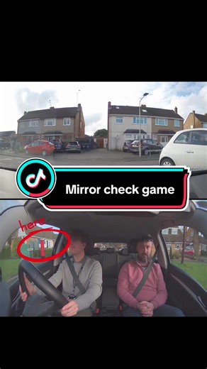 A fun little game to help with observations during this driving lesson #drivinginstructor #mirrorcheck #drivinglessons #drivingtest #fyp