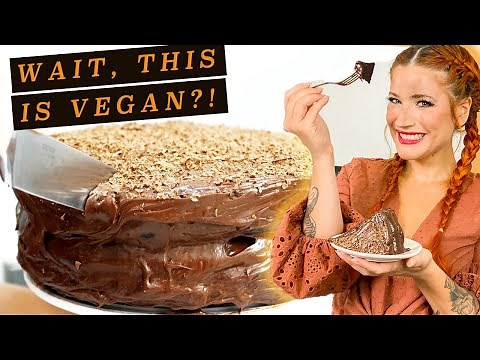An Easy Vegan Chocolate Cake That Will BLOW Your Mind!