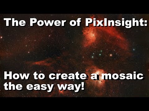 Creating a mosaic image in PixInsight (the easy way)