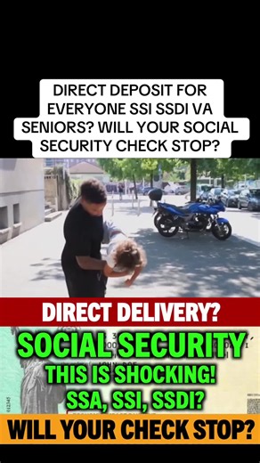 DIRECT DEPOSIT FOR EVERYONE SSI SSDI VA SENIORS? WILL YOUR SOCIAL SECURITY CHECK STOP? #socialsecurity #payment #ssi #ssa #fyp