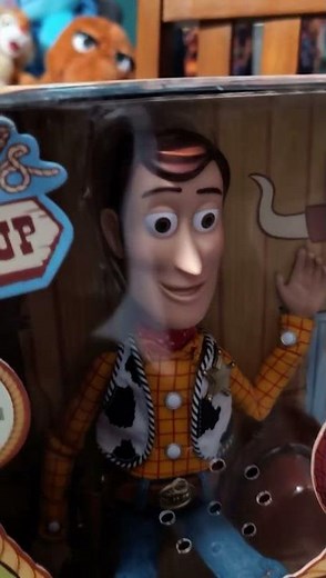 Toy Story woody doll pull string test