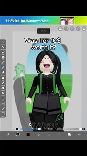 dm the TikTok I put on my community post for a comm! #foryou #drawing #commission #artcom #roblox
