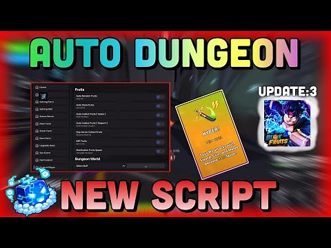 [New]Blox Fruits Auto Dungeon Script! 100% Working and No Key
