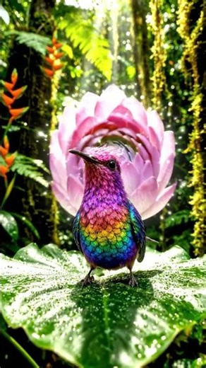 The Most Beautiful Magical Bird Transformation Ever 🕊️✨