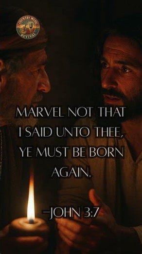 A Midnight Encounter - JOHN 3:7 #shorts #scripture #christianmusic