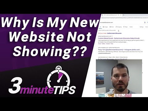 New WEBSITE NOT Showing? Are You Entering the Address/URL or Doing a Google Search?