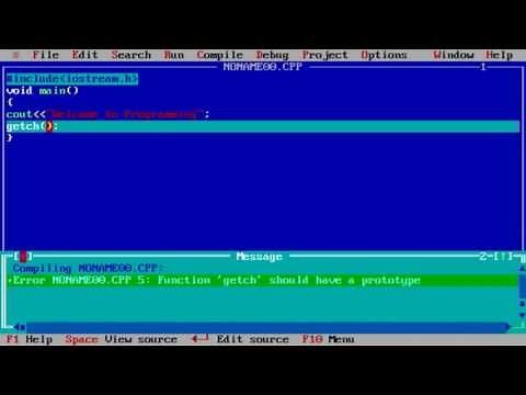 Turbo C++ Tutorials: For Beginners 100% Informative with Audio