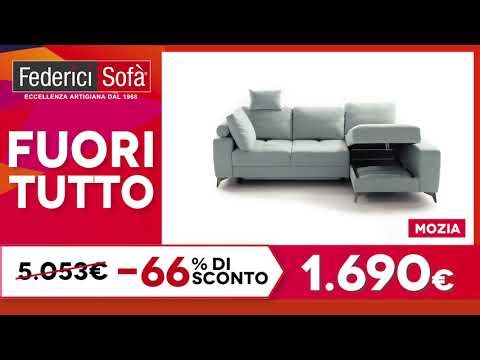 🛋️ FUORI TUTTO Federici Sofà: Sconti fino al 70% su Divani e Poltrone
