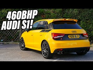 This 460bhp *HYBRID TURBO* Audi S1 is BRUTALLY FAST!