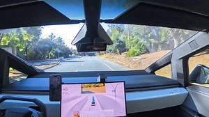 8K views · 181 reactions | Just took my Tesla Cybertruck out with FSD Supervised v13.2.9, and it’s next-level! 烙 The end-to-end driving network is so smooth – nailed lane changes and handled a tight two-lane road like a pro. The 36 Hz AI4 video inputs and low latency make it feel like the truck’s reading the road in real-time. | Tesla Owners of Silicon Valley | Facebook