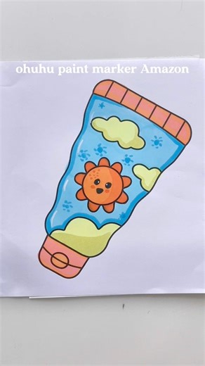 #coloring #howtodraw #markers #artist #colortok #artistoftiktok #tutorial #ouhuh #stressrelief #fyp