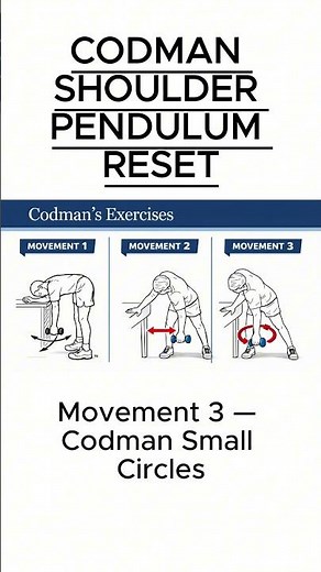Codman Pendulum Exercises for Shoulder Rehab