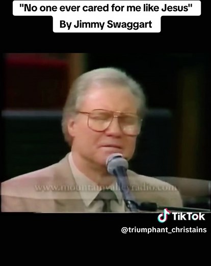Jimmy Swaggart sings: No one ever cares for me like Jesus. . . . . . #hymns #sunday #jimmyswaggart #jimmyswaggartministries #vural #viral #trending #fyppppppppp #fvpp
