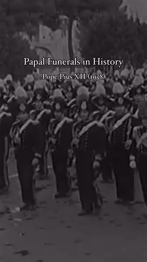 Take a look back at papal funerals throughout history. We are witnessing centuries of rich tradition 🙏 | CatholicVote