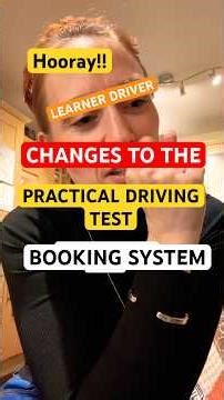 Practical Driving Test Booking System #learner #learnerdriver #drivingtest #drivingexam #driving