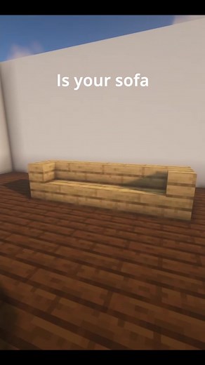 sofa or a couch #minecraft #minecraftbuilding #foryou #mcyt #fypシ