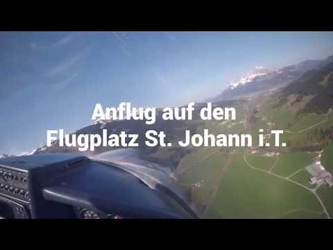 Anflug St Johann in Tirol LOIJ RWY 31 [4K]