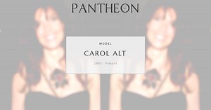 Carol Alt Biography | Pantheon