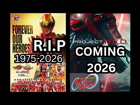 END OF SUPER SENTAI?! New Space Detective Gavin Project Red Explained!