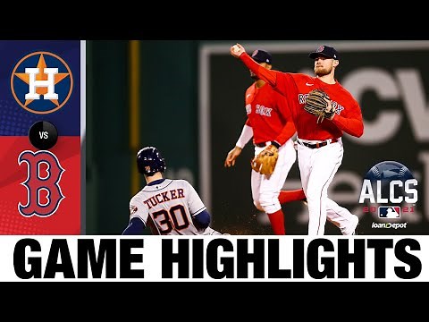 Astros vs. Red Sox ALCS Game 3 Highlights (10/18/21) | MLB Highlights