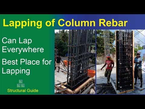 Lapping Zone of Column Rebar | What is the Best Place to Lap Column Rebar | Structural Guide
