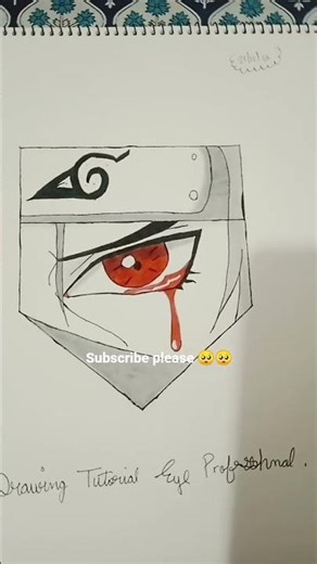 Itachi drawing tutorial eye professional