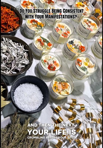 If you struggle with staying consistent with your manifestations, this is exactly why we created the Ether and Alchemy Manifestation Box ✨ Manifestation isn’t just about wishing for something once and hoping it shows up. It’s about repetition. Intention. Energy. Daily alignment. So we combined self-care with spiritual tools to help you focus your intentions every single day. Our Manifestation Box is filled with intentional, handcrafted pieces infused with crystals, herbs, botanicals, and essenti