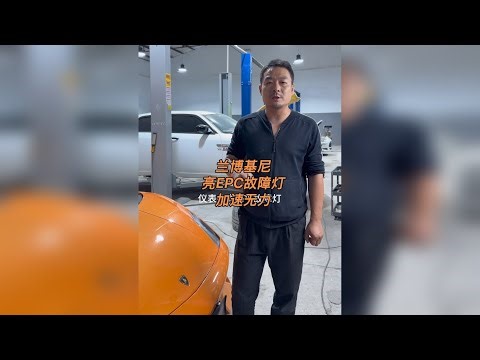 兰博基尼 盖拉多 EPC 故障灯 P2006 P2007 故障码解决全过程