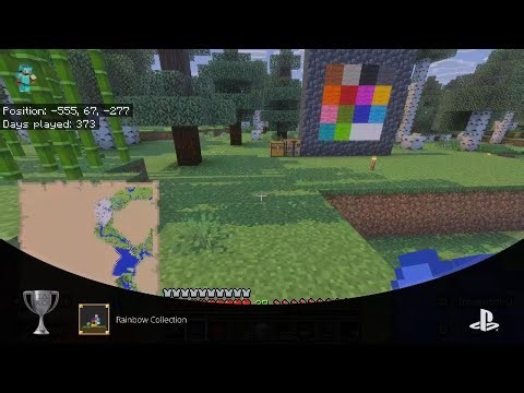 Minecraft | Rainbow Collection Trophy Capture