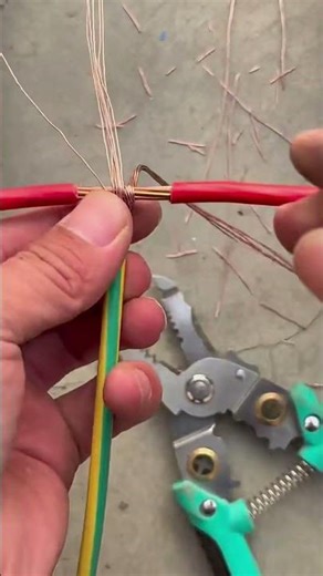 #WireWork#WireJoint#WireBlending#ElectricWire#CableJoint#WireConnection#ElectricalWork#LineManWork