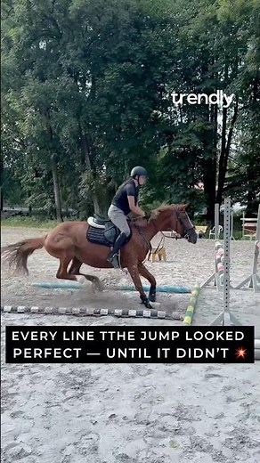 Horse Jump Fail That Went From Elegant to Hilarious in Seconds 🐴