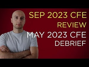 How to Pass CFE September 2023 and Debrief May 2023 | CPA Canada Exam Webinar by Gevorg