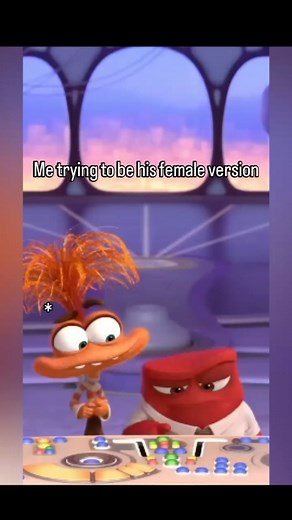 16K views · 10K reactions | Anger and Anxiety  #animation #animation #movies #fact #funny #comedy #insideout2 #insideout #pixar #explore #fyp #meme | Cleopatra Philotaper | Facebook