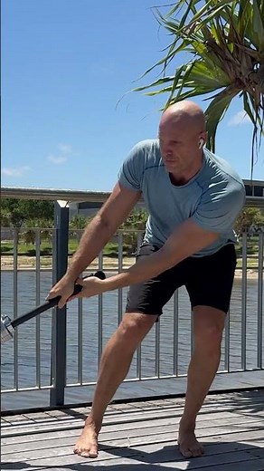Heavy Two Handed Club Training
