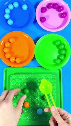 Color Cute 🔴🟡🟢🟣🟠🔵 #colorcute #colormatching #colormixingmagic