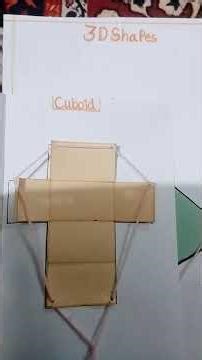 # 3D solid shapes nets # making# cube net # cuboid net# cylinder net# cone net#