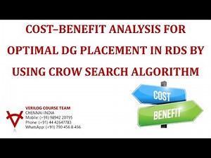 COST–BENEFIT ANALYSIS FOR OPTIMAL DG PLACEMENT IN RDS BY USING CROW SEARCH ALGORITHM