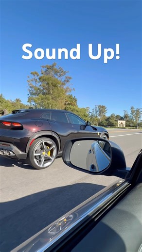 Sound Up! Ferrari’s New SUV V12 Purosangue Beast! #cars #automobile #luxurycar #ferrari #supercar