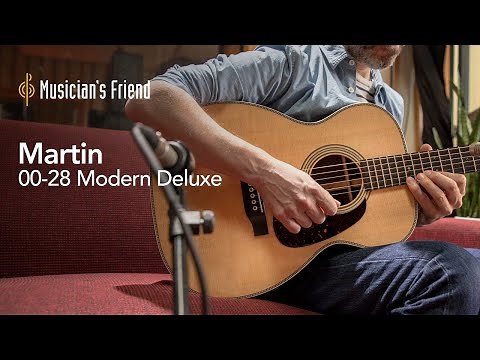 Martin 00-28 Modern Deluxe Acoustic Guitar Demo - All Playing, No Talking