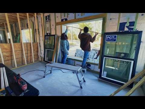 prepping Window openings in New Construction Home | Florida Owner Builder