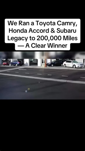 We Ran a Toyota Camry, Honda Accord & Subaru Legacy to 200,000 Miles — A Clear Winner #carmaintenance #carbuyingtips #mechanic #carenthusiast #car