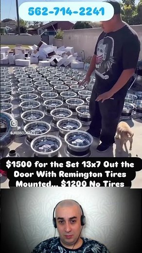 The REAL price of 13x7 Straight Lace Wheels 🛠️ (for lowriders)
