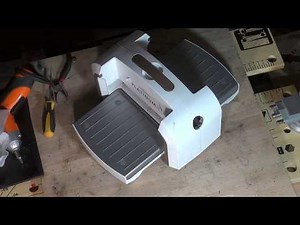 Repair Spellbinders Platinum Die Cutting & Embossing Machine / Как разобрать машинку для вырубки