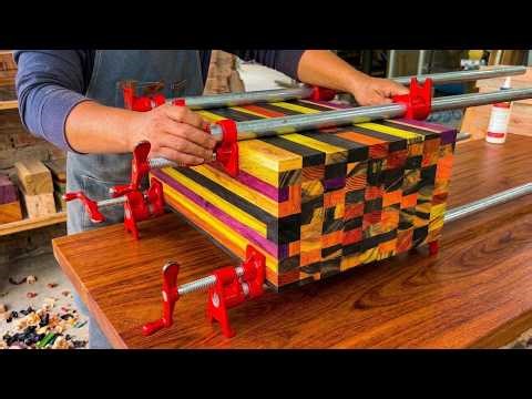 Creative Scrap Wood Project | Quirky & Unique Coffee Table