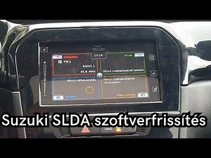 Suzuki SLDA Bosch fejegység szoftverfrissítés - Android Auto, Apple Carplay