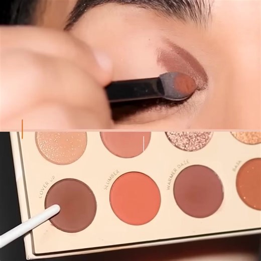 5 min gold eyeshadow look for beginners!