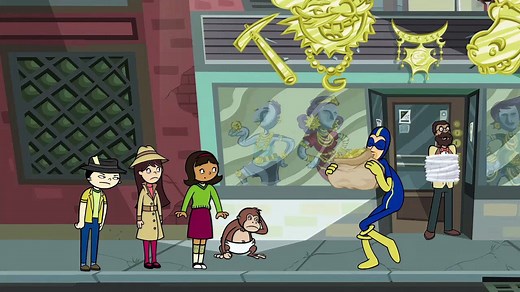 WordGirl S07E12 - News Girl - Diorama The Scene of the Crime
