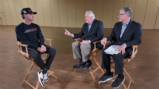 Watch: NASCAR champion speaks on Super Bowl commercial appearance