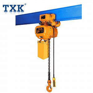 [Hot Item] 3 Ton Electric Chain Hoist & Manual Chain Hoist with Trolley
