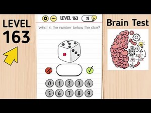 Brain Test Level 163 What Is The Number Below The Dice?